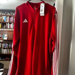 Adidas Red Track Jacket